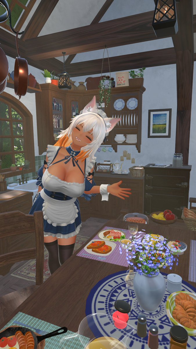 おはよー！♡
朝ごはんできてるよっ♡