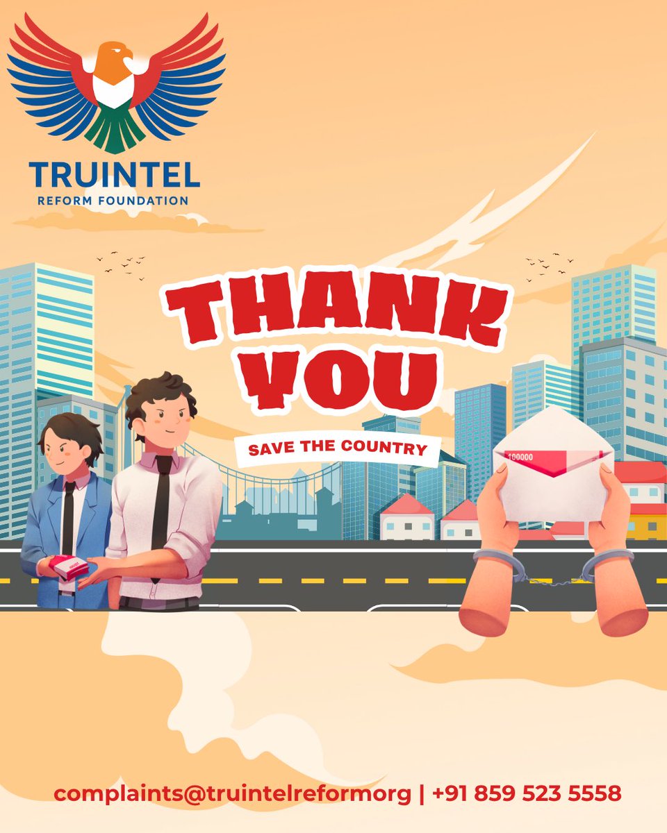 TruIntel_Reform's tweet image. 🔟
📢 Add your voice to the movement.
📩 info@truintelreform.org
🌐 truintelreform.org
#RealStoriesRealReforms #TruIntelReformFoundation #EndCorruption #SystemicReform #TransparencyMatters