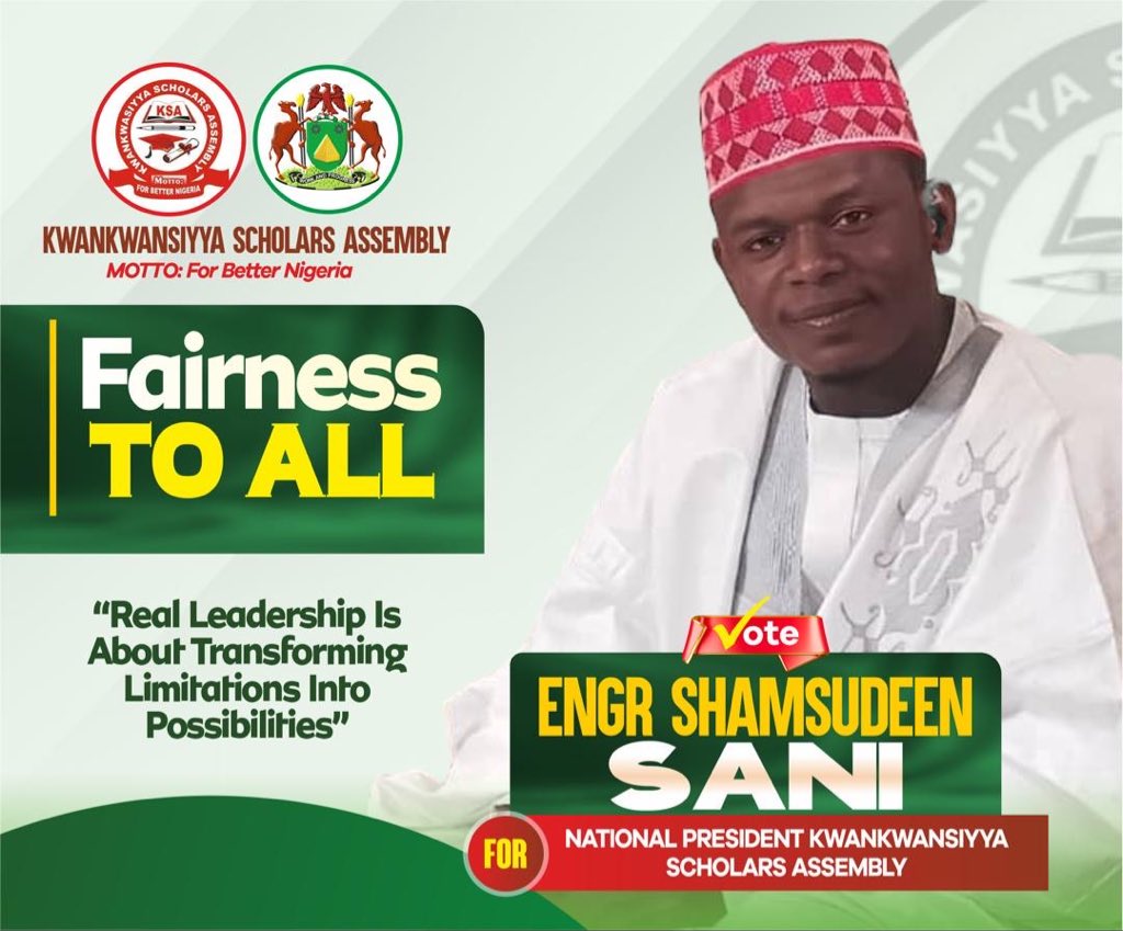 We sincerely commend Engr. Shamsuddeen Sani for his unwavering dedication, integrity, and for being a man of vision, truly possessing all the qualities of a capable and inspiring leader.