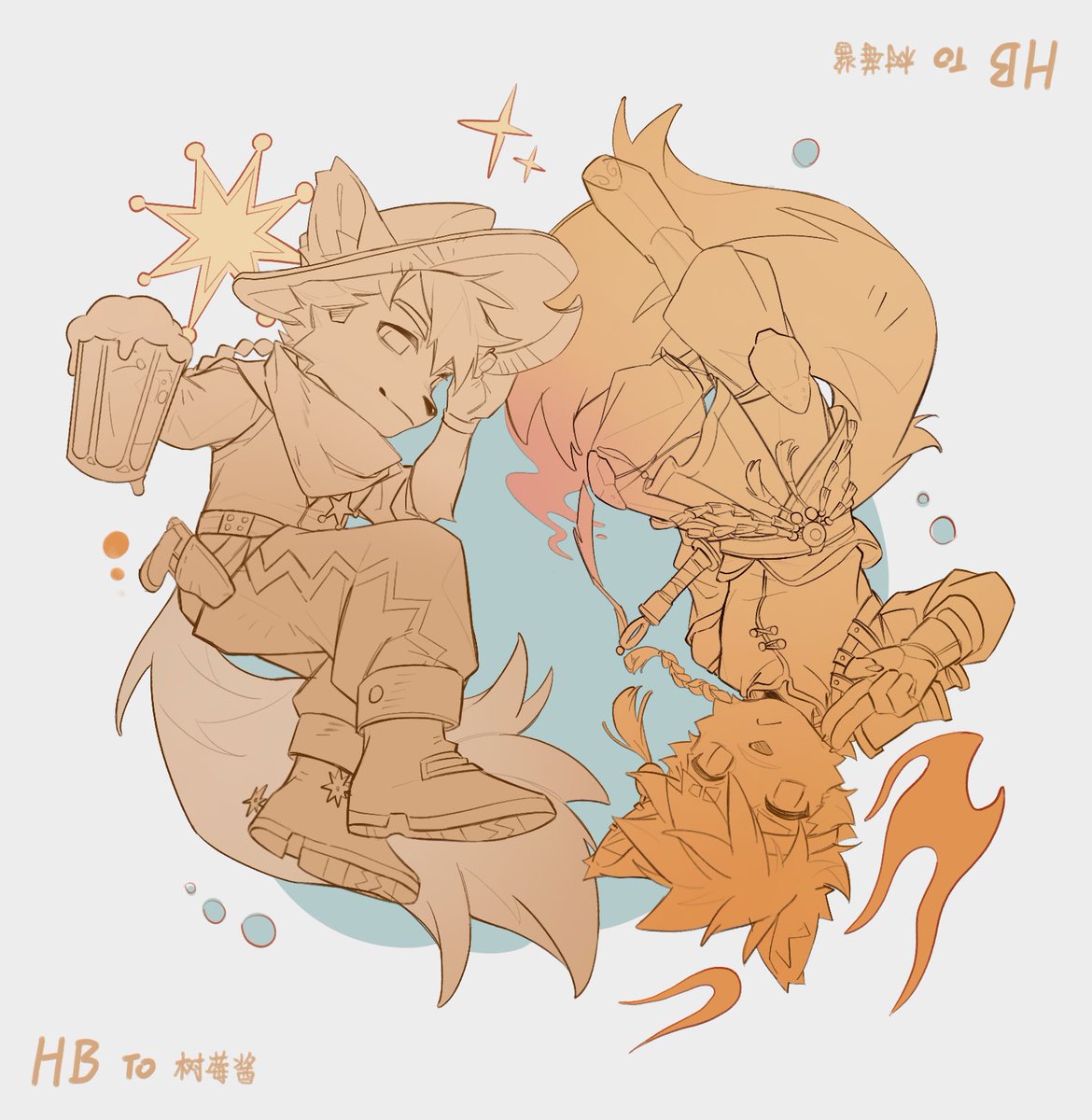 boshen5487's tweet image. HB！！@duoksand