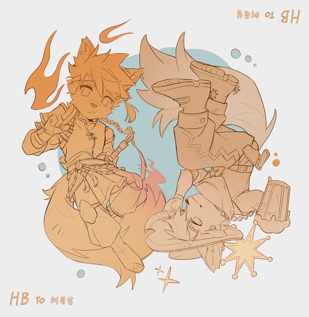 boshen5487's tweet image. HB！！@duoksand