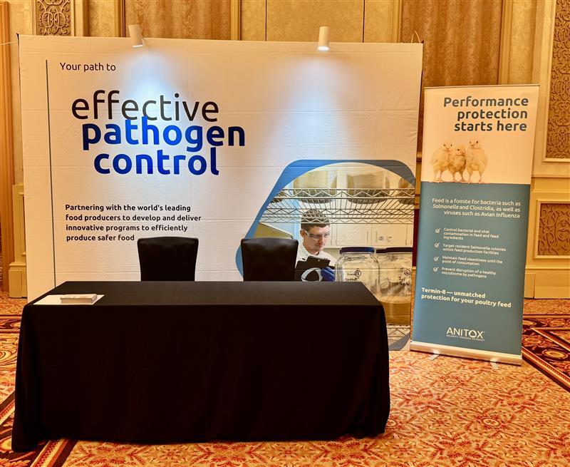 At the Pacific Rim Scientific Conference 

Join our Lunch &amp; Learn with Dr. Thanakrid Luupanyalerd, Technical Director at Anitox:
Optimizing Poultry Health &amp; Productivity Through Feed Sanitation in the Absence of AGPs

Cleaner feed. Healthier flocks. Stronger performance.
