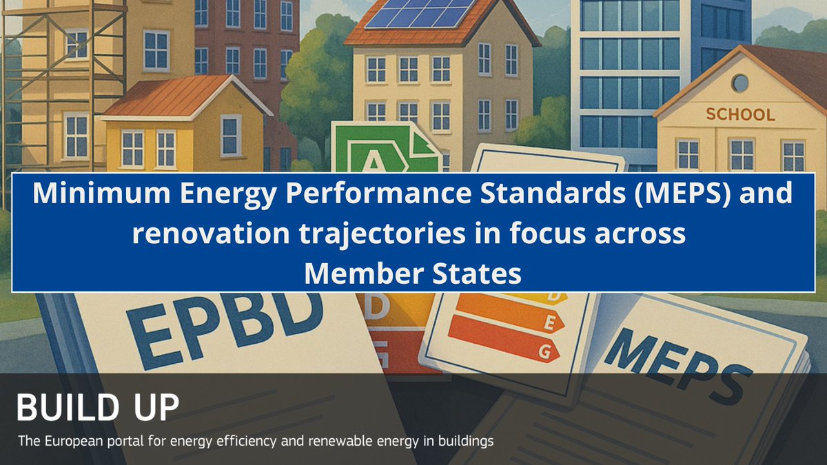 EU_BUILDUP's tweet image. 🗺️ As EU Member States begin transposing the revised EPBD, varied approaches to MEPS are emerging. From France to the Netherlands, strategies reflect a shared commitment to decarbonising Europe’s building stock.
Click here to read more 👉 build-up.ec.europa.eu/en/resources-a…