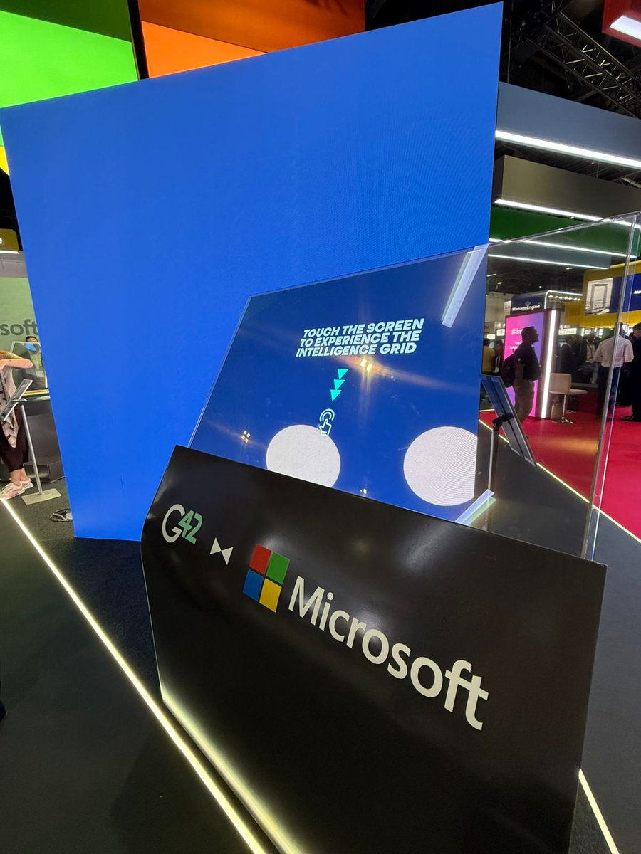 An immersive experience awaits at GITEX 2025 as <a href="/G42ai/">G42</a>  joins forces with Microsoft. Explore the pulse of innovation, uncover partnership milestones, and engage with joint solutions across affiliates. The future is wired, are you?

<a href="/GITEX_GLOBAL/">GITEX GLOBAL</a>  #MicrosoftUAE #GITEXGLOBAL