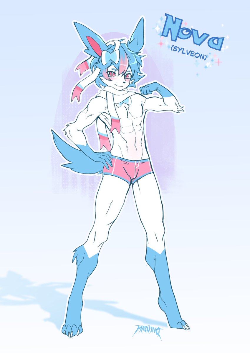 masvlno's tweet photo. sylveon ! for billy072 https://t.co/ZI52QXZcsf