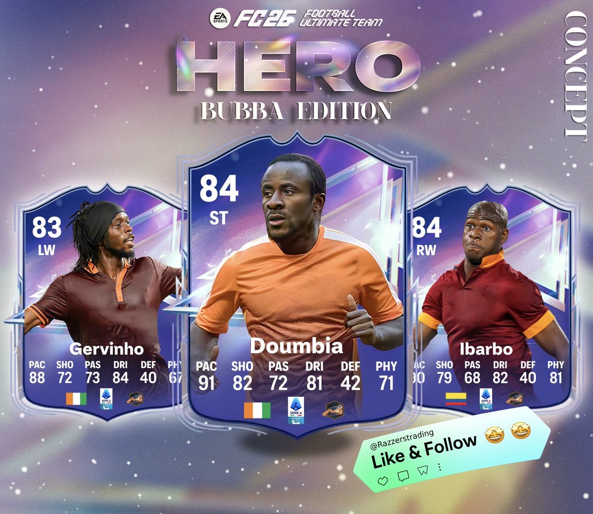 Razzerstrading's tweet image. 💢 Baby Hero Promo 💢

Is it Time For a Hero 🦸 Promo? 🤔 

Best Way IMO is Baby Versions First ✅
#eafc