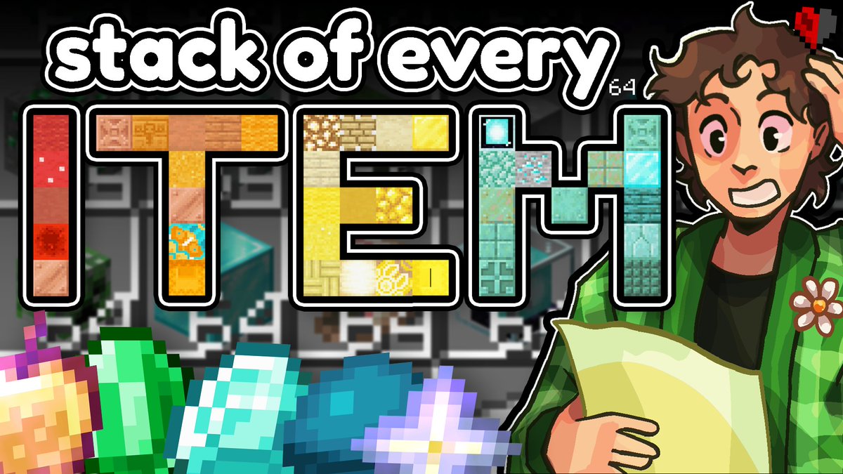 tjthings_'s tweet image. AFTER 10 MONTHS, HALF HEART HARDCORE IS BAC

NEW VIDEO !!!!

Join me today as we complete Minecraft's NEW hardest advancement, getting a stack of every single item in the game. 

link in replies