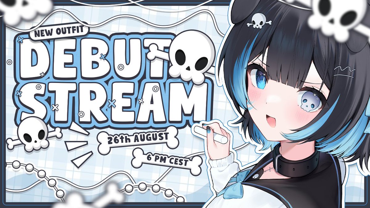 haihaih_ai's tweet image. It costs $0.00 to support a 19 year old vtuber graphics designer!