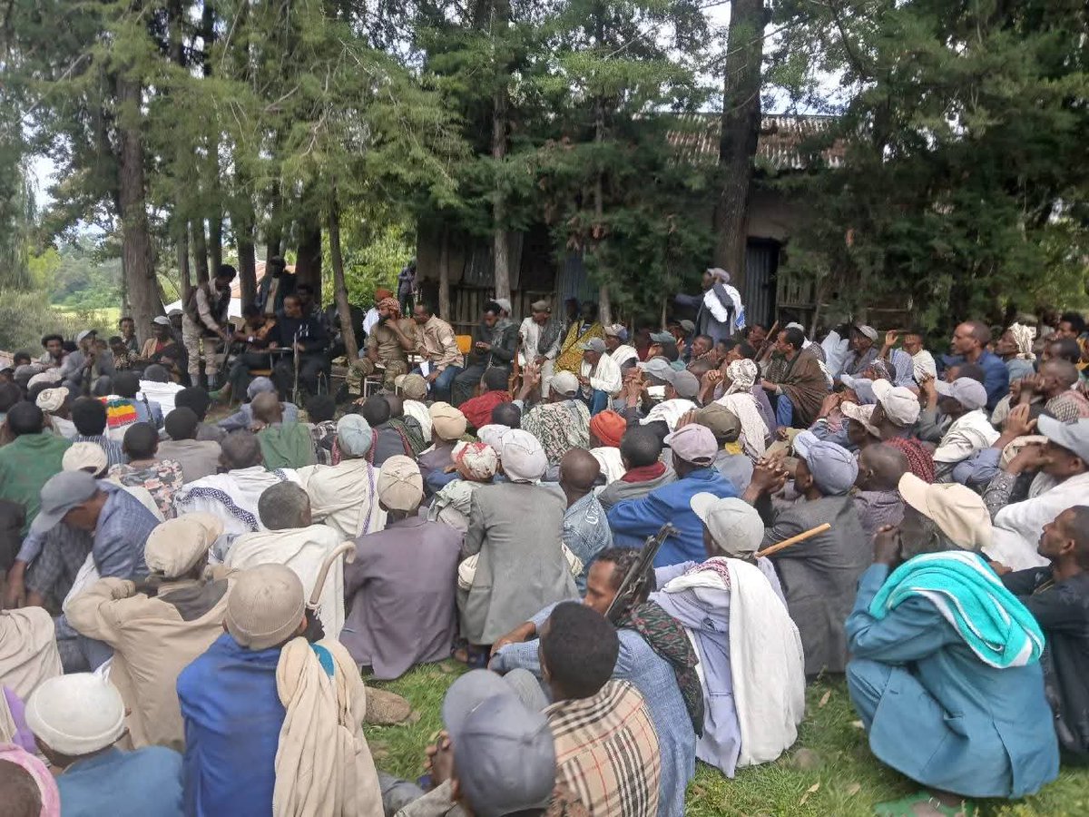 አፋበኃ ደ/አማራ ቀጠና አሳምነው ዕዝ አፄዘርዓ-ያዕቆብ 1ኛኮር ከይፋትና ጥሙጋ አውራጃ ኤፍራታና ግድም ወረዳ ህዝብ ጋር ድንቅ ህዝባዊ የውይይት አካሂዷል
አሳምነው እዝ ከምንጊዜውም በላይ በከፍታ በመብረር ላይ ይገኛል  
ድል ለፋኖ ድል ለአማራ ህዝብ