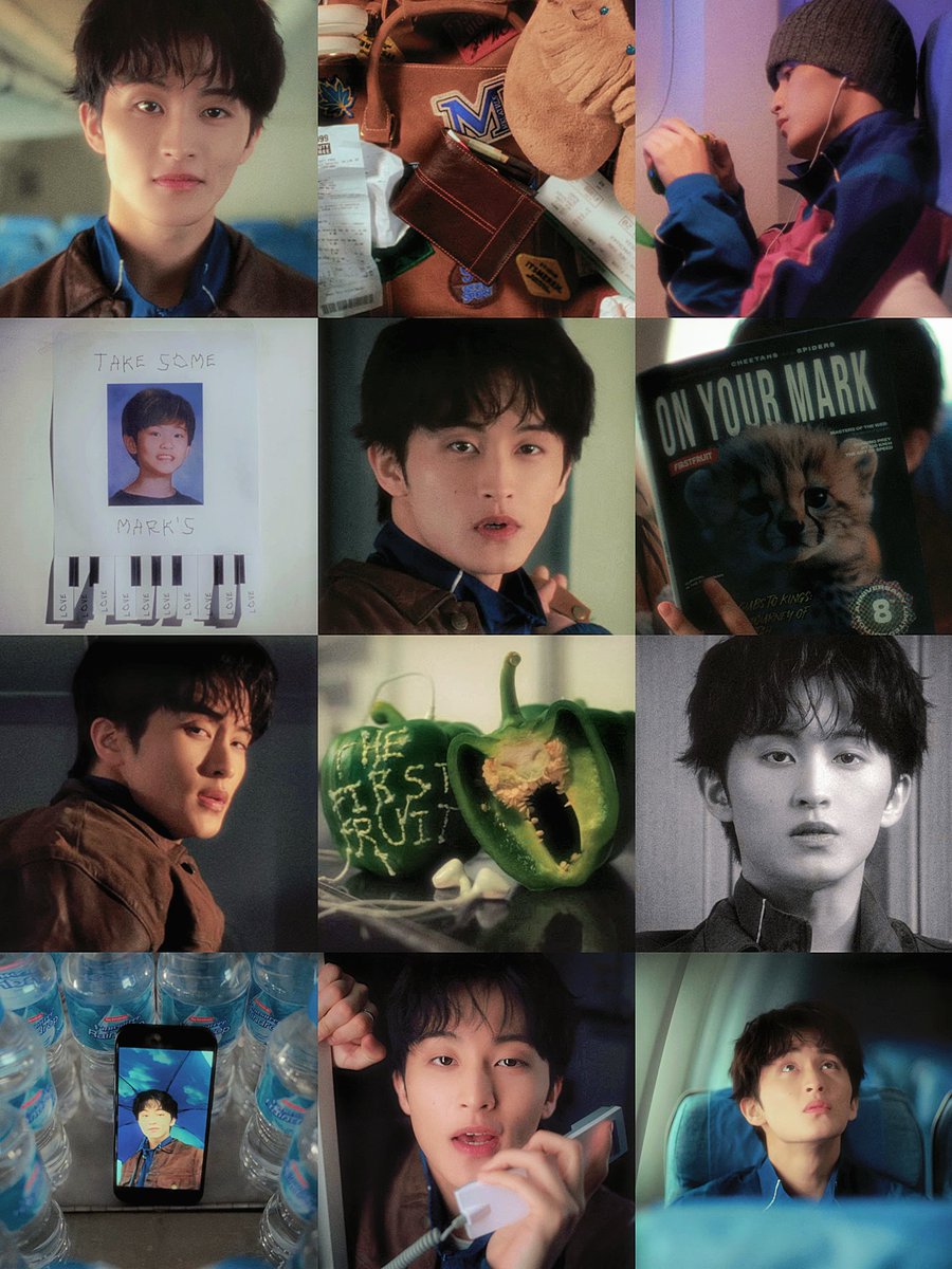 Throwback to the time when Mark bubbled about The Firstfruit highlight medley director 🥺 During the break director told Mark that his album is so good, Mark was really thankful for director's sincerity and he almost cried ☹️🤍