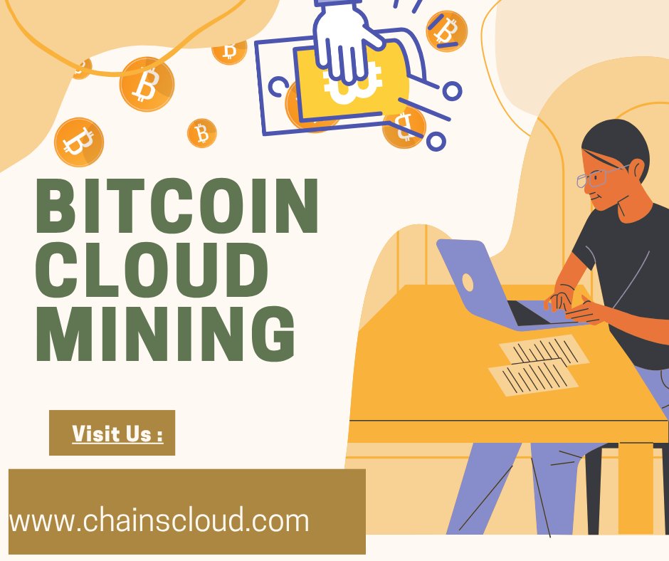 ChainsCloud's tweet image. ChainsCloud helps crypto enthusiasts earn Bitcoin through cloud mining at chainscloud.com Start free Bitcoin cloud mining today and grow your crypto wealth!#BitcoinCloudMining #BitcoinCloudMiningFree #BestCloudMining