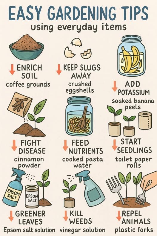 Easy gardening tips using everyday items
Vertical Gardens
Maximize your space by growing vertically using wall planters, trellises, or pallet gardens. Perfect for small balconies or patios.
#GrowYourOwn #CityFarming #SustainableLiving #EcoFriendly #GardenHacks #GreenUrbanLiving