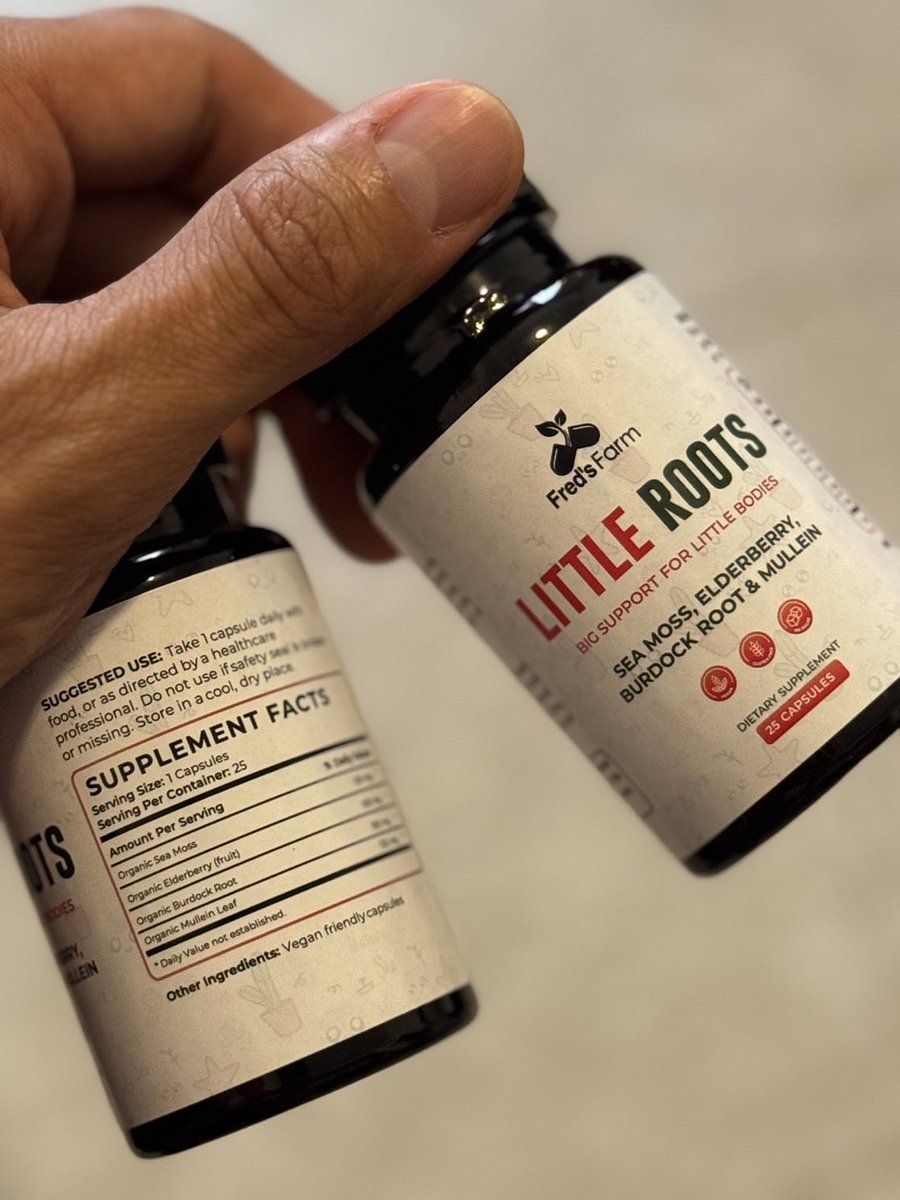 FredsFarm247's tweet image. 🚨 WEEKLY GIVEAWAY! 🚨

Win a FREE bottle of Little Roots our gentle herbal formula for kids. 

Made with:
🌿 Elderberry
🌿 Mullein
🌿 Burdock Root
🌿 Sea Moss

Supports immune strength, gut health &amp;amp; healthy lungs 💪

To enter:
✅ Follow @FredsFarm247
✅ Like + Repost
✅ Comment…
