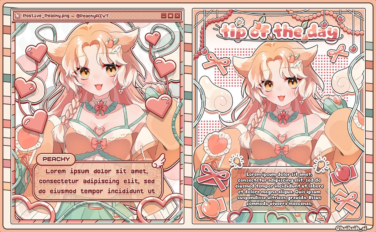 haihaih_ai's tweet image. It costs $0.00 to support a 19 year old vtuber graphics designer!