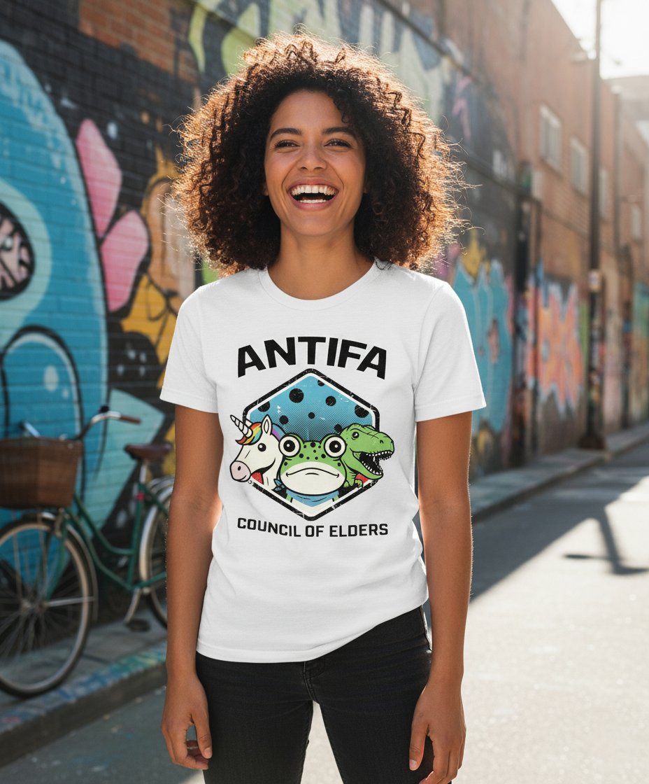 3MillsDesign's tweet image. When the US is run by Trump, a fascist bloated bag of wind, resistance needs inflatable animals. 🦄🐸🦖
Meet Portland's ANTIFA Council of Elders.
Mock absurd fascism.
Tees, stickers &amp;amp; more:
redbubble.com/shop/ap/174940…

#Antifa #PortlandProtests #InflatableAnimals #PortlandFrog