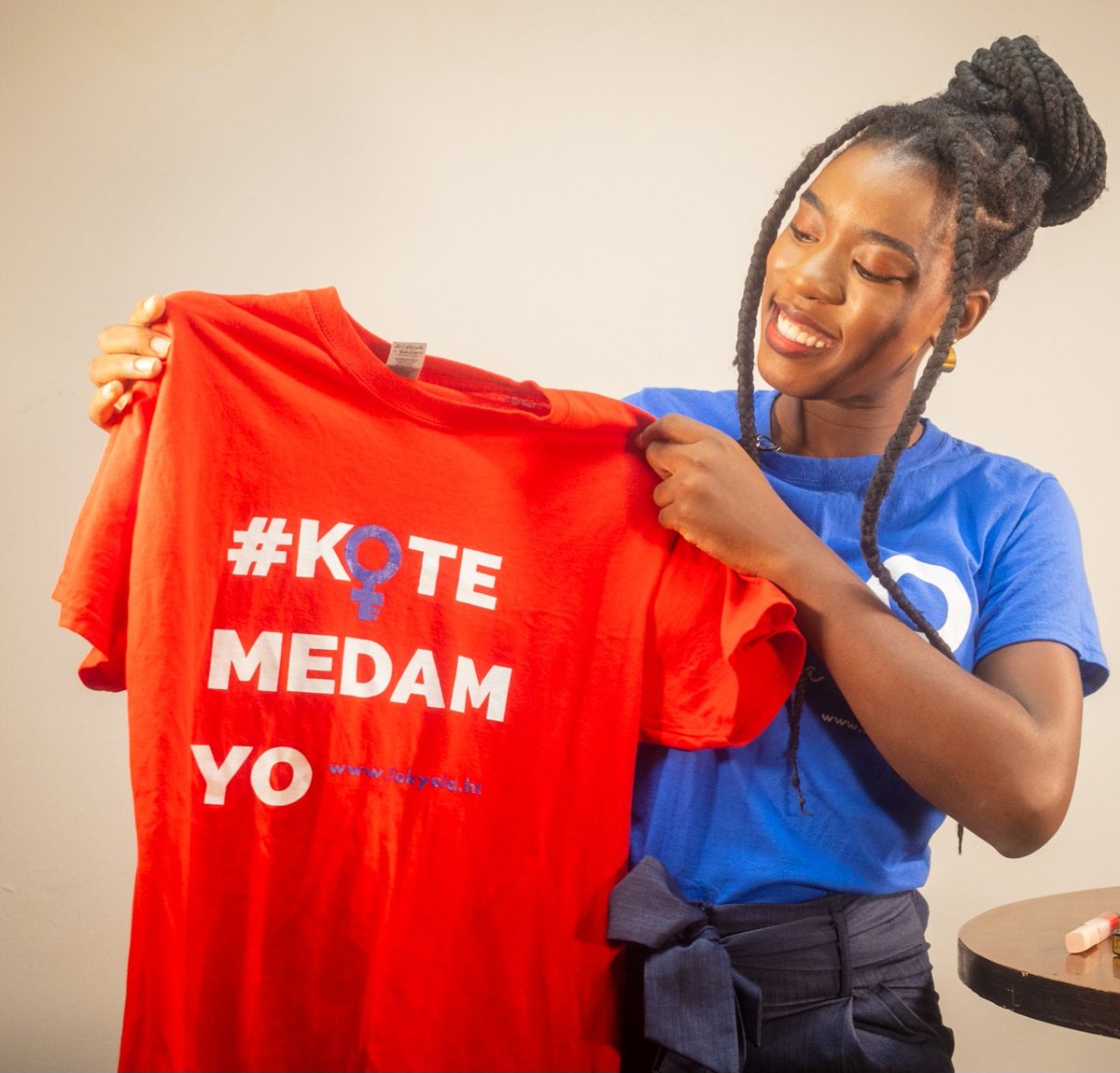 Ruth, <a href="/DhvaRuth/">𝑷è𝒕𝒊𝒃𝒂𝒕𝒓𝒊𝒔</a> notre responsable communication sera à Matin Caraïbes sur <a href="/RTVCHAITI/">Radio Television Caraibes</a>. Elle discutera de l'incubateur #NouKapab, de sa mission et de sa vision d'un réseau national animé par des générations de jeunes femmes engagées pour une démocratie plus inclusive en #Haïti