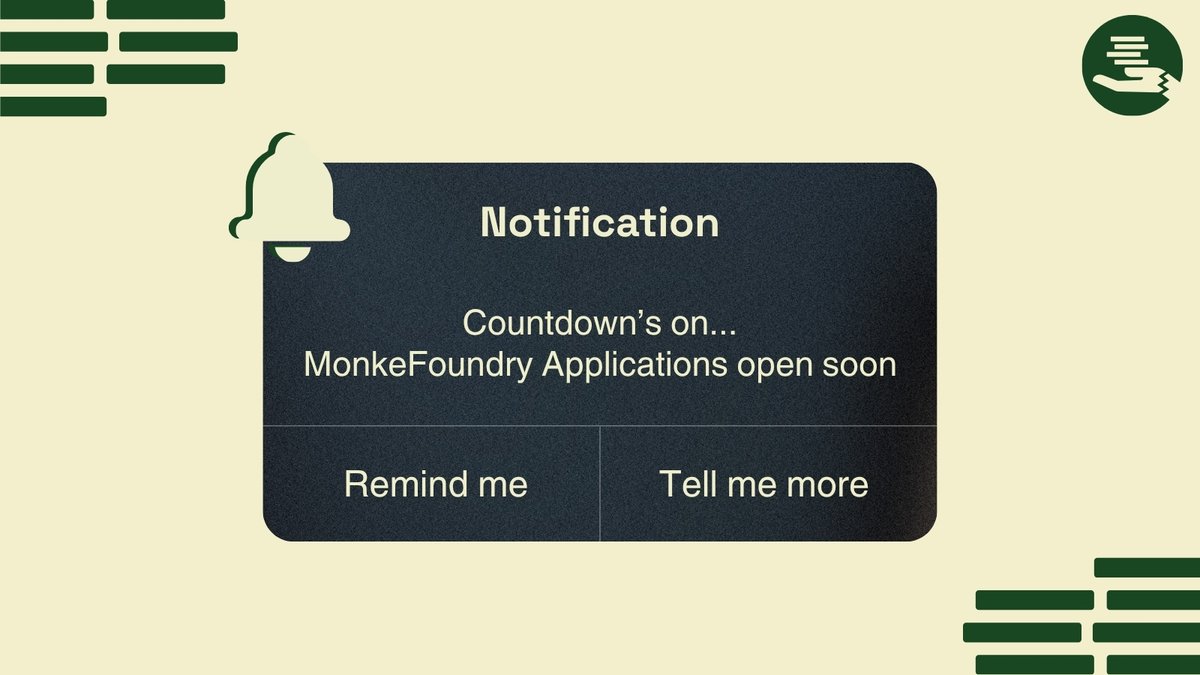 Countdown’s on: Applications open October 17th

We’re backing the next generation of builders on Solana.

From early-stage incubation to long-term ecosystem support, this is where ideas turn into products and products turn into impact.

4 days left... Ready to build?