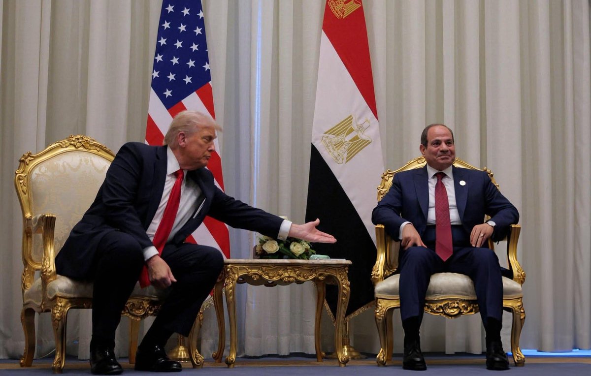 هذه الصورة سيظل يستثمر بها الشعب المصري إلى يوم القيامة 😅