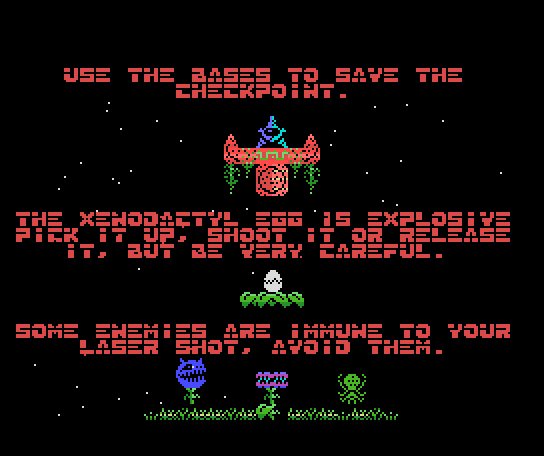 ArnaudDeKlerk's tweet photo. MSXdev25 #12 - Exo-Tical

Play online:
https://t.co/F2DrL35xxQ

Have fun!
#MSX @MSXdevContest @msxsnatcher @Supmsx @DTensoMSX @FilesGuy @imulilla @tecnostalgia @merman1974 @thegeps74 @klaxmsx @patriksretrotec @MSX40th @1re1 @ishwin74 @MSXBlog @KariLawler @FutureDiskMsx @Roolandoo https://t.co/xR1f8EWAHJ