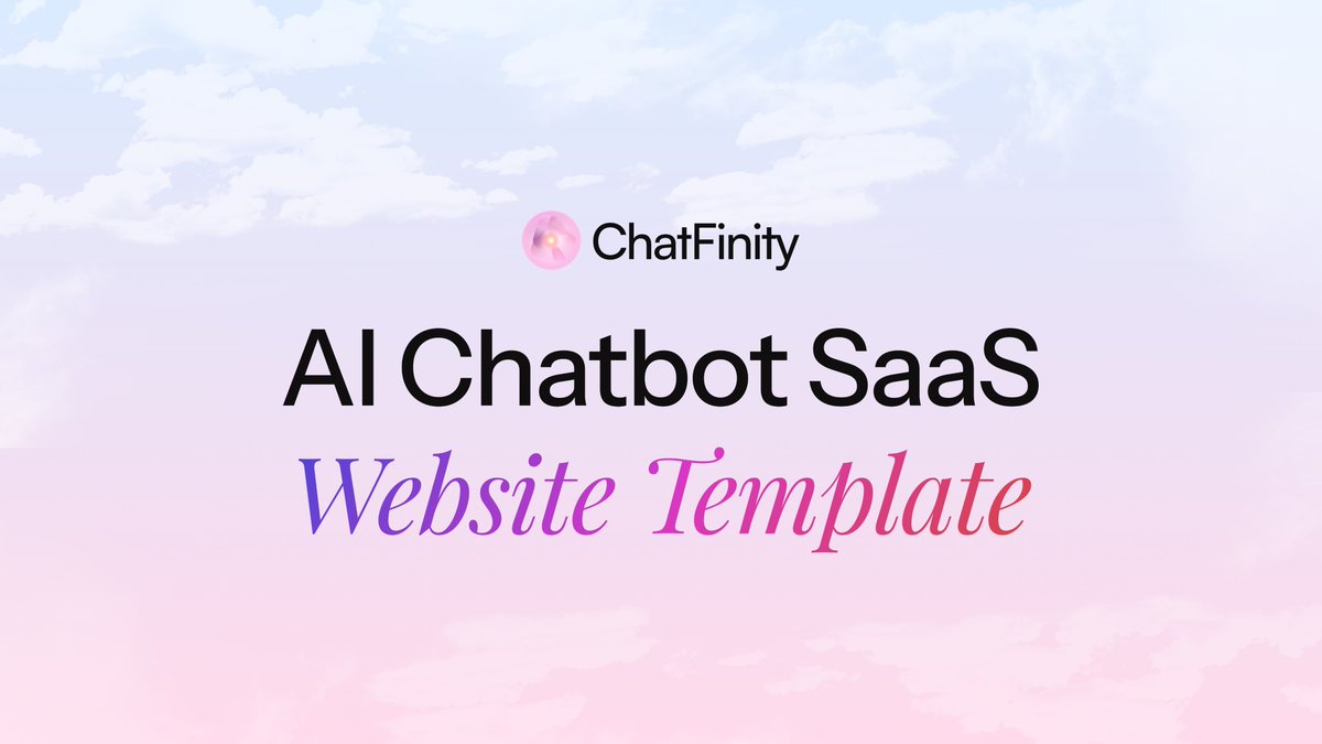 ufinitystudio's tweet photo. 🚀Meet ChatFinity – The Smart AI Agent SaaS Webflow Template.
Webflow Template Link: https://t.co/dy7PfJLuKF
#ChatFinity #Webflow #WebflowTemplate #WebDesign #UIDesign #UXDesign #UIUXDesign #AIAgent #AIStartup #SaaS #SaaSWebsite #WebflowDesign #WebflowMarketplace https://t.co/mKClVJxZgu