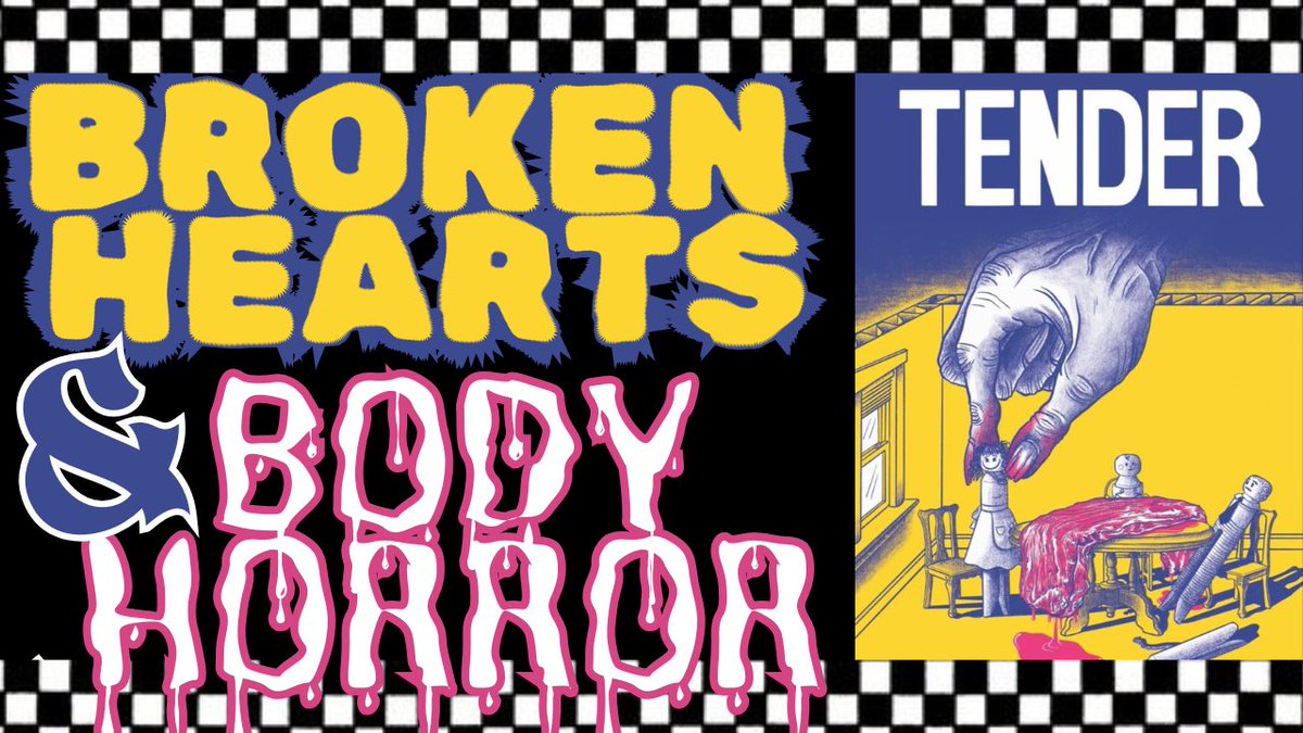 Today’s HORROR COMICS video for my 31 Days of Horror Comics is:

TENDER by Beth Hetland
From <a href="/fantagraphics/">Fantagraphics</a>!

This comic has lived rent free in my head ever since I read it. 

Watch the video to see for yourself: 
youtu.be/1kL8Qp6exGM?si…