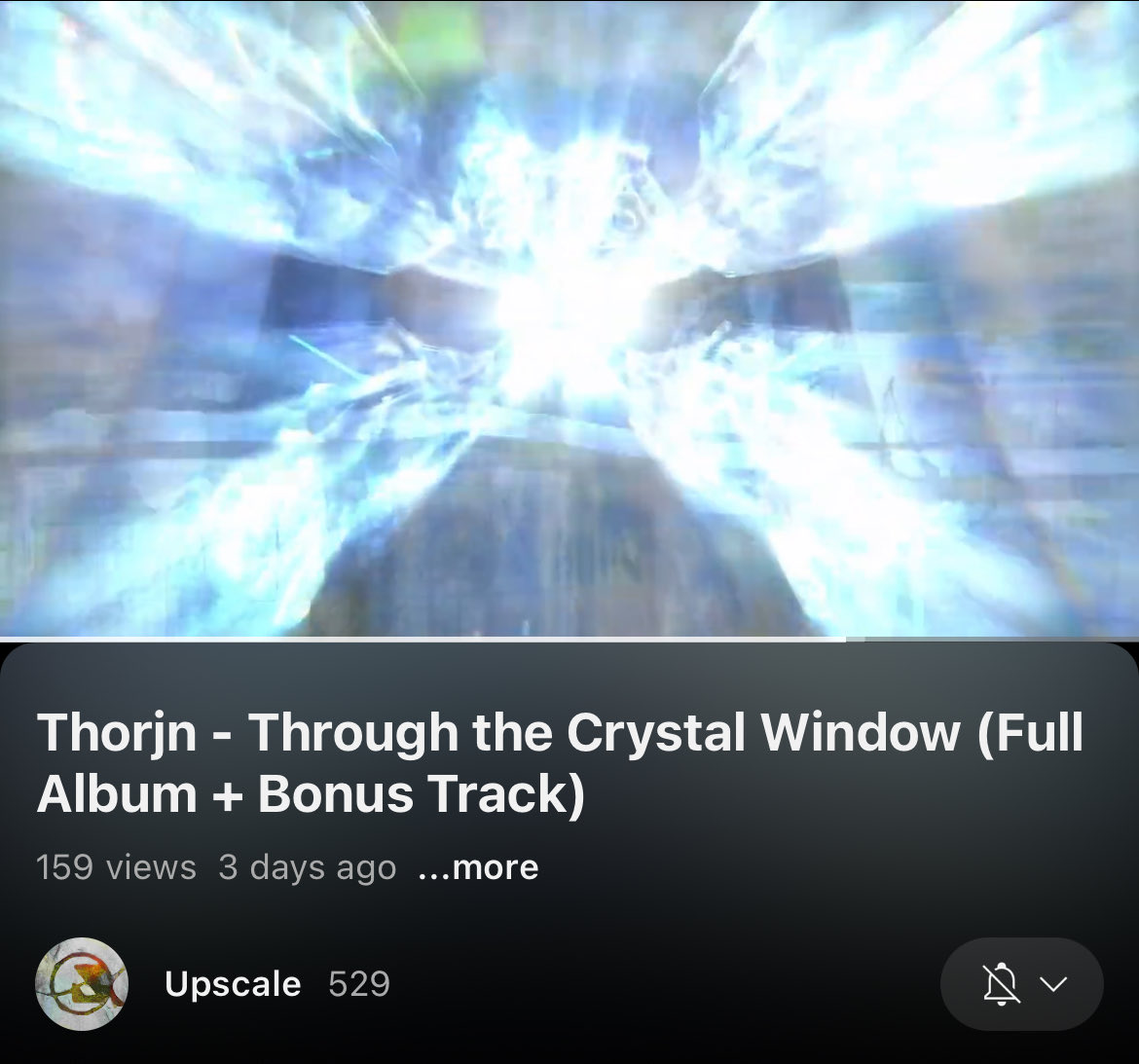 Reminder that the full visual album + bonus track is available on the Upscale youtube channel!