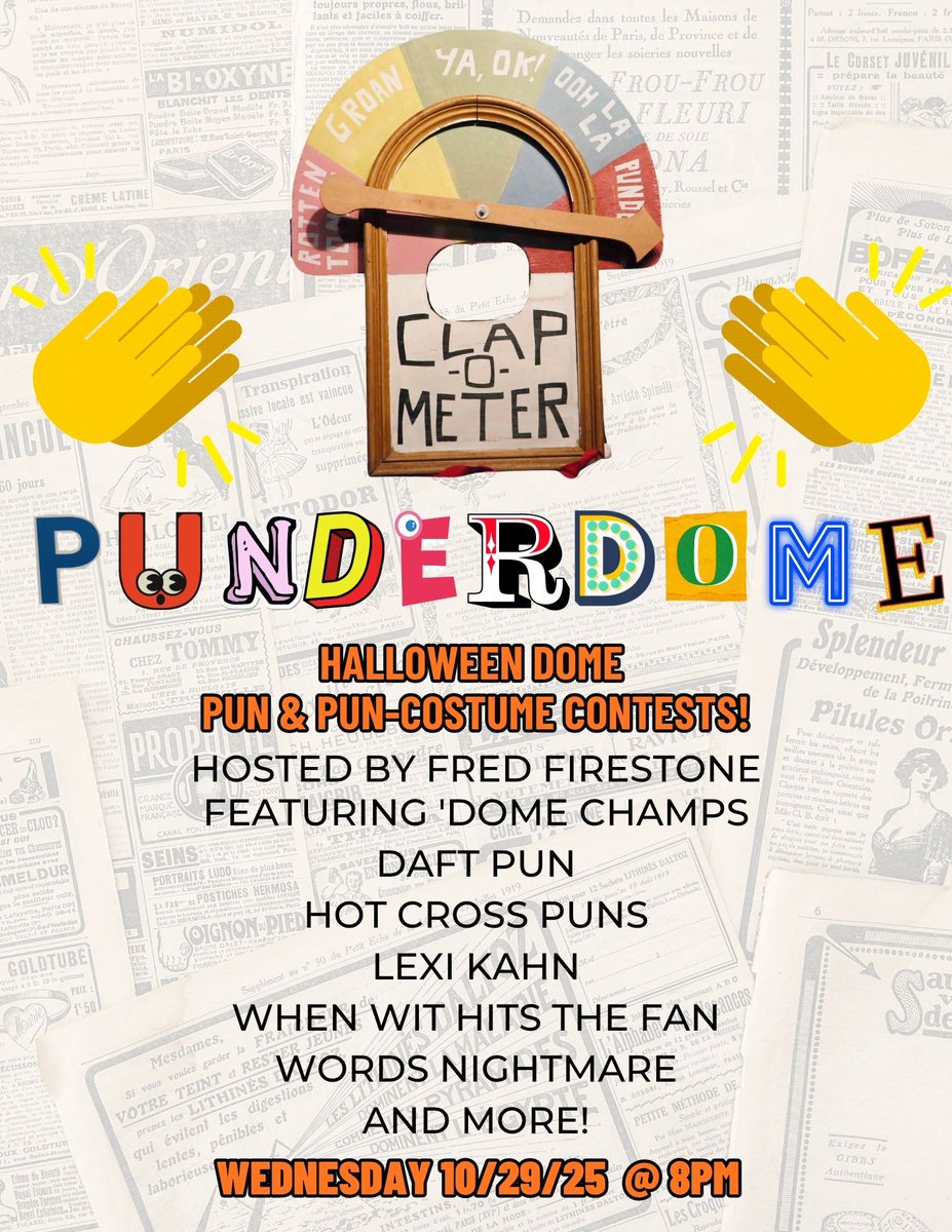 2018 #punderdome PUN-COSTUME Winners: Shark-NATO (R) (#1) AND LYING TED (L) (#2)! Dome  expects both to be in 2025 PUN-COSTUME (&amp; PUN) Contests on 10/29 at <a href="/littlefieldnyc/">littlefield</a>!  Going to be another Wild and Crazy Dome! Tics: tinyurl.com/46ybvfky