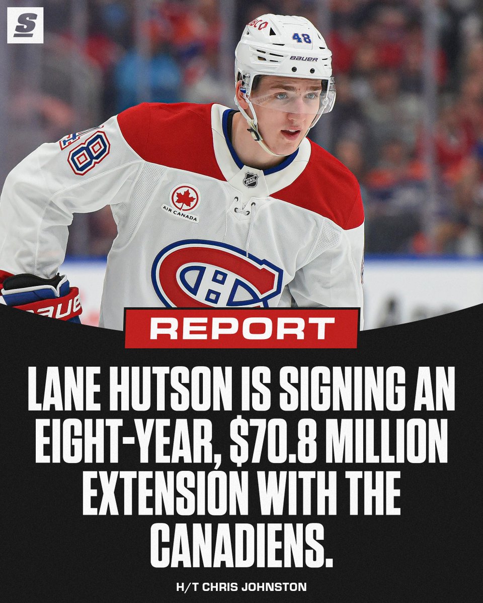 theScore's tweet photo. GOOD MORNING LANE HUTSON, YOU ARE GETTING PAID. 💰 https://t.co/oWHRoitaG9