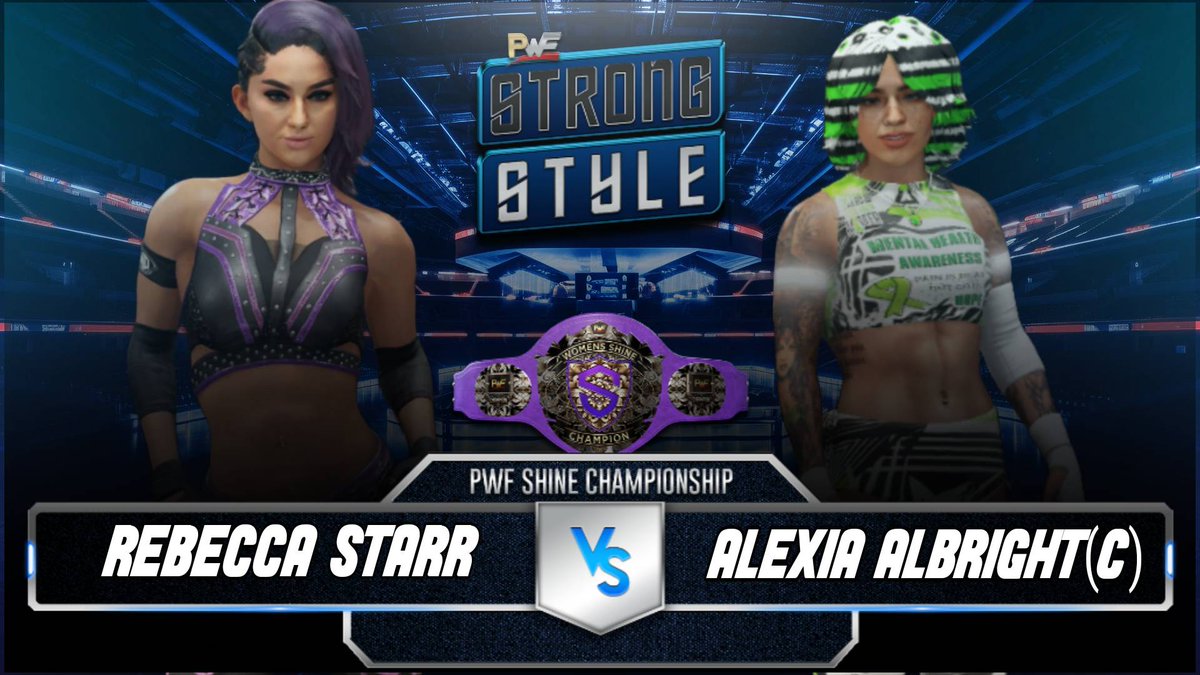 PWF_Efed1's tweet image. PWF SHINE Championship
Alexia Albright(c) vs Rebecca Starr
PWF Openweight Championship
Kris Karter(c) vs Zack Adams
@ZackAdams_CAW
#PWF