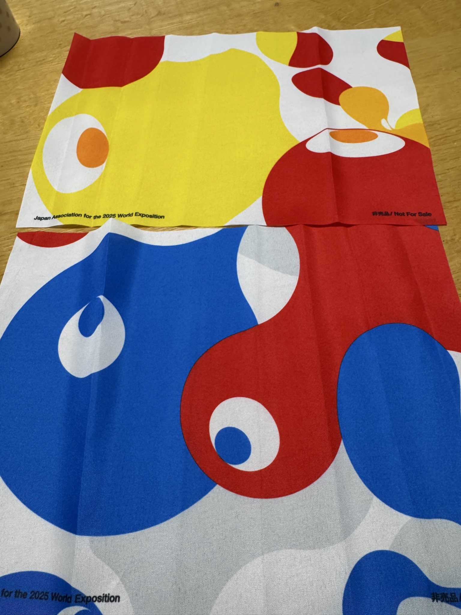 ゆ*う様 非売品 2025 万博 フラッグパレード フラッグ2枚セット こ