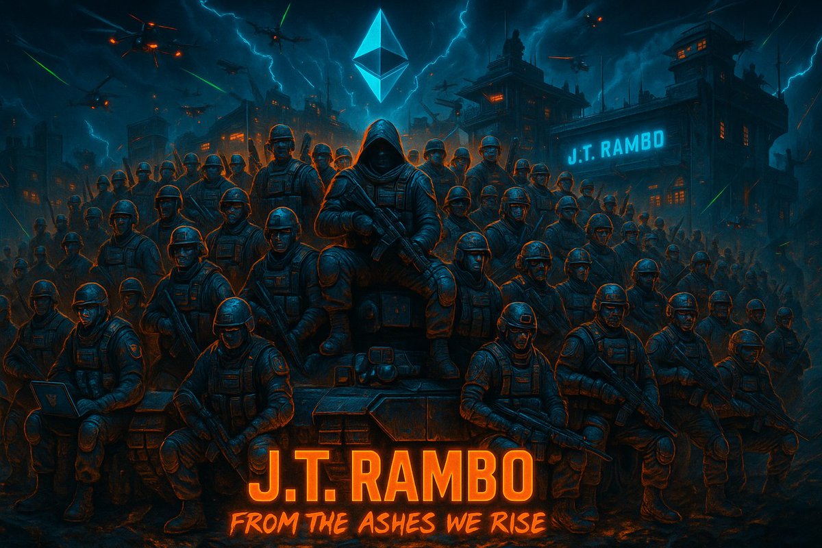 JTRCRYPTO1's tweet image. 🔥 J.T. RAMBO — THE LAST SAFE HOUSE IN CRYPTO 🔥
In a world full of rugs, scams, and chart heartbreaks,
J.T. Rambo isn’t just surviving — we’re building the antidote. 💉
💪 Whether it’s community, games, or real friendships,
J.T. Rambo brings something no other project dares…