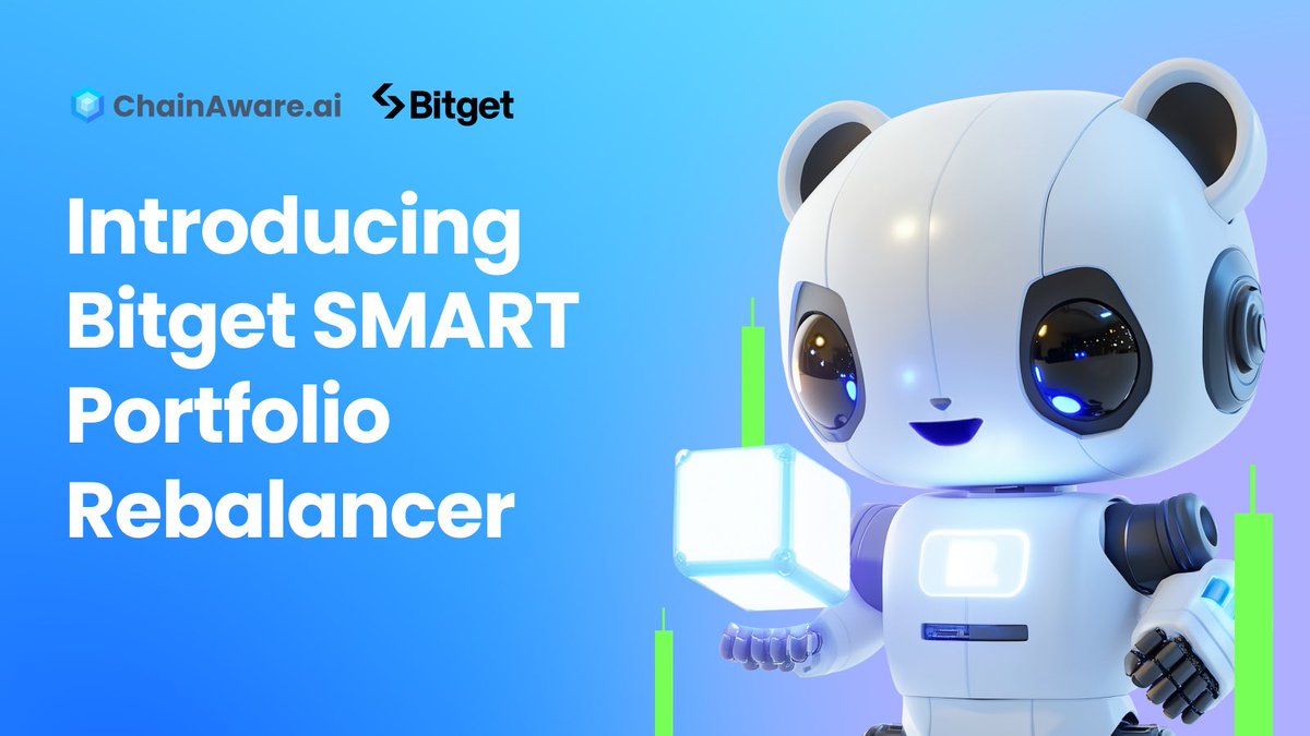 1/5 

Today, we're launching <a href="/bitgetglobal/">Bitget</a> SMART Portfolio Rebalancer - mathematically-powered automated rebalancing that connects directly to your Bitget account via secure API. 

The same mathematical algorithms Goldman Sachs uses, now available to every Bitget trader.