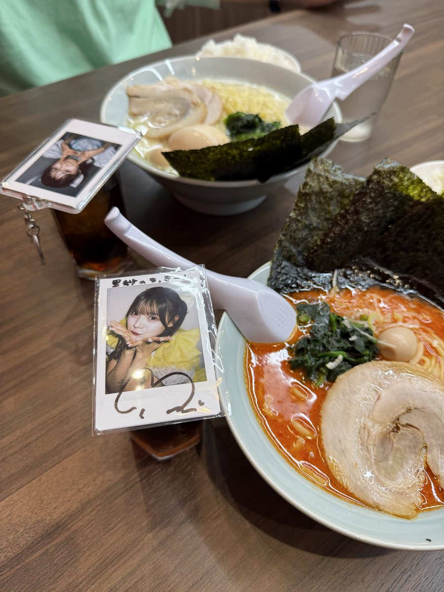 チェキラーメン🍜
最高の1日の締めくくりはラーメンしか勝たん