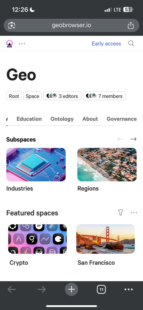 commander_web3's tweet image. I started my day by exploring @geobrowser, an app founded by @yanivgraph
I sincerely found the visual design of whole application appealing that I spent more minutes than I intended to spend.
after navigating through the home page, I decided to launch the Geo genesis.
by…