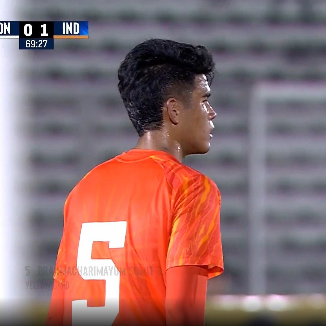 kbfcxtra's tweet image. &apos;69 yellow card for Sumit. 🟡 #IDNIND