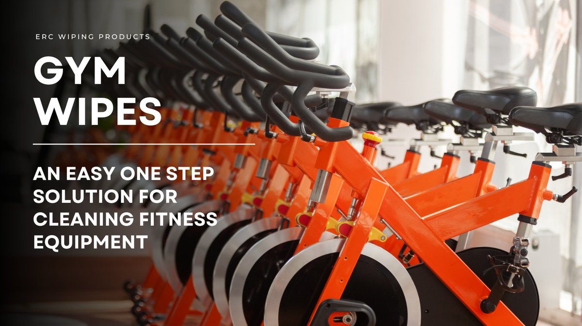 ercwipe's tweet photo. 🏋️‍♂️ Cleanliness matters just as much as the workout! Discover how pre-saturated gym wipes from ERC help make hygiene easy in high-traffic fitness spaces. 👉 Read our latest blog to learn why gym wipes are a must for a healthy workout environment! https://t.co/8ln1GYL5Tm #gymwipes https://t.co/fuKY6y6ydA