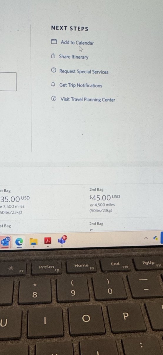 DanDBC's tweet photo. @AmericanAir @aaresponse_care @AmericanAi51805 regarding the “send to calendar” function I wanted to show you an example of how it works on another airlines platform, hope this helps. https://t.co/j18Yg2kyvg