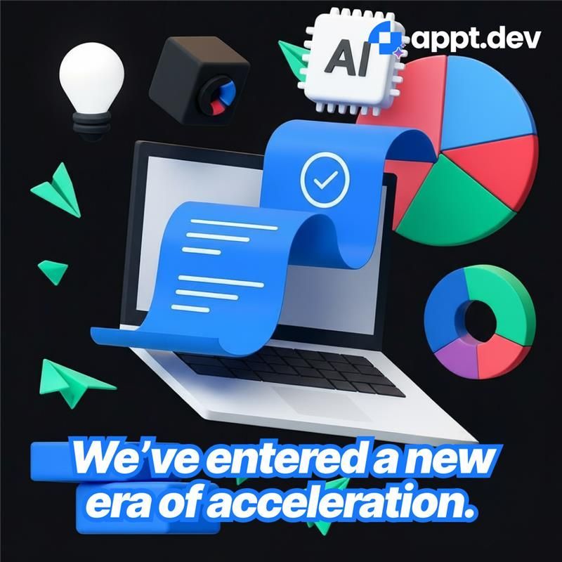 ApptDev's tweet image. We’ve entered the era of acceleration.
Ideas, markets, and startups move fast.
At ApptDev, our AI-powered low-code helps founders turn weeks of coding into days of progress — building fast and right.
#LowCode #AI #Innovation
