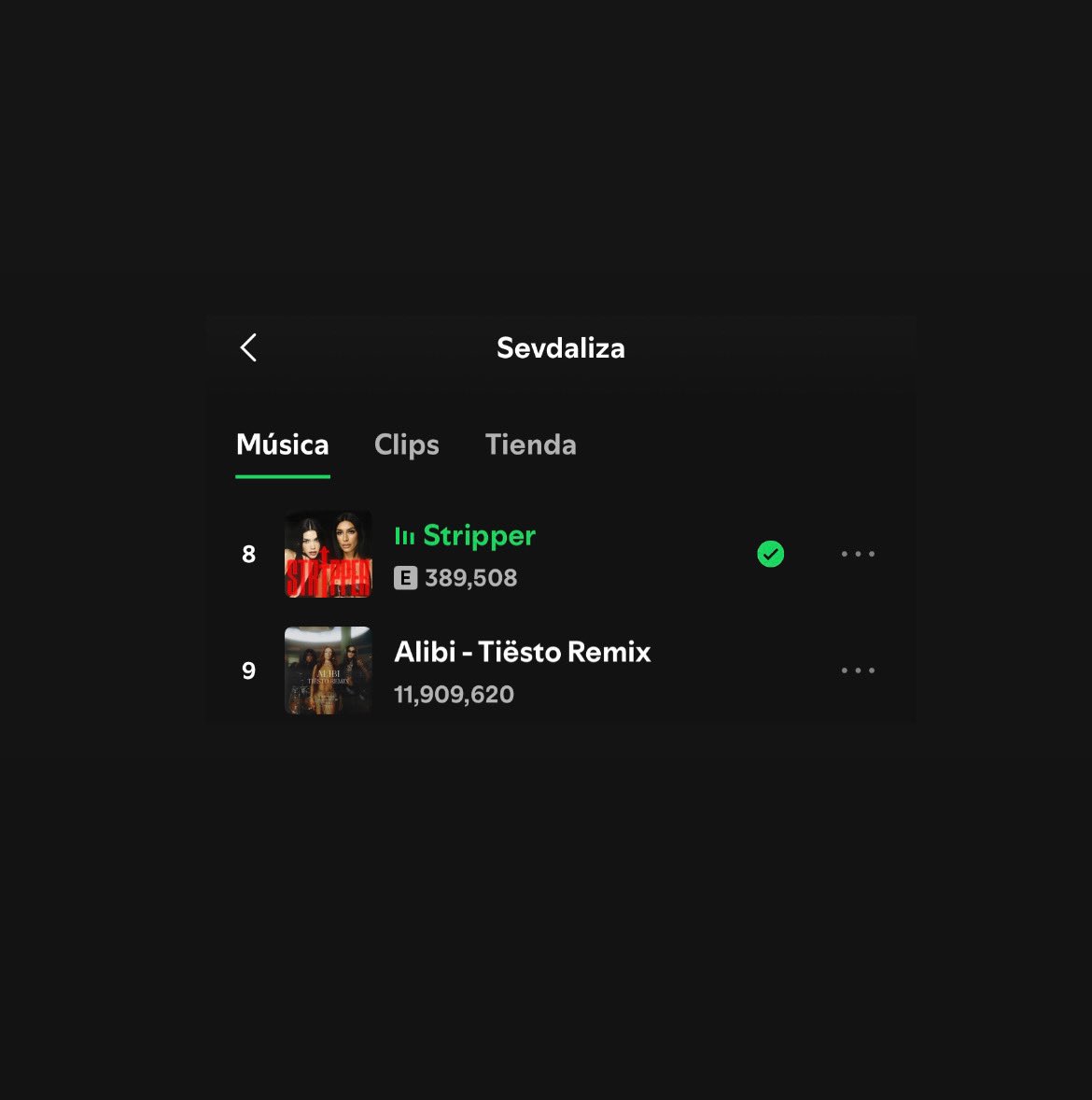 KeniaOsCentral's tweet photo. “Stripper” ingresa al Top 10 de las canciones MÁS populares de Sevdaliza en la posición #8. https://t.co/YrLt2ISoBH