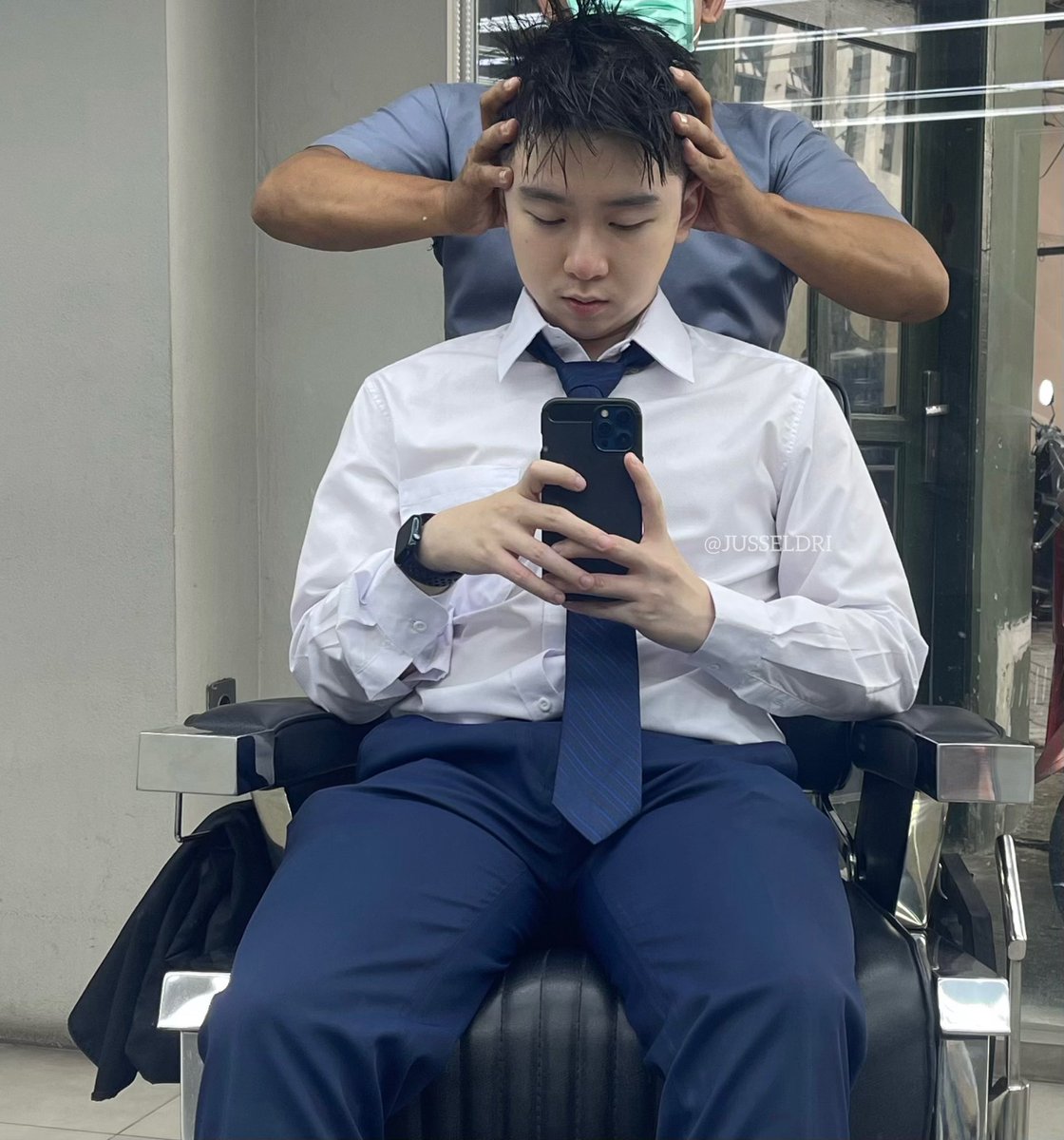 before and after
best part : head massage🤤💆‍♂️