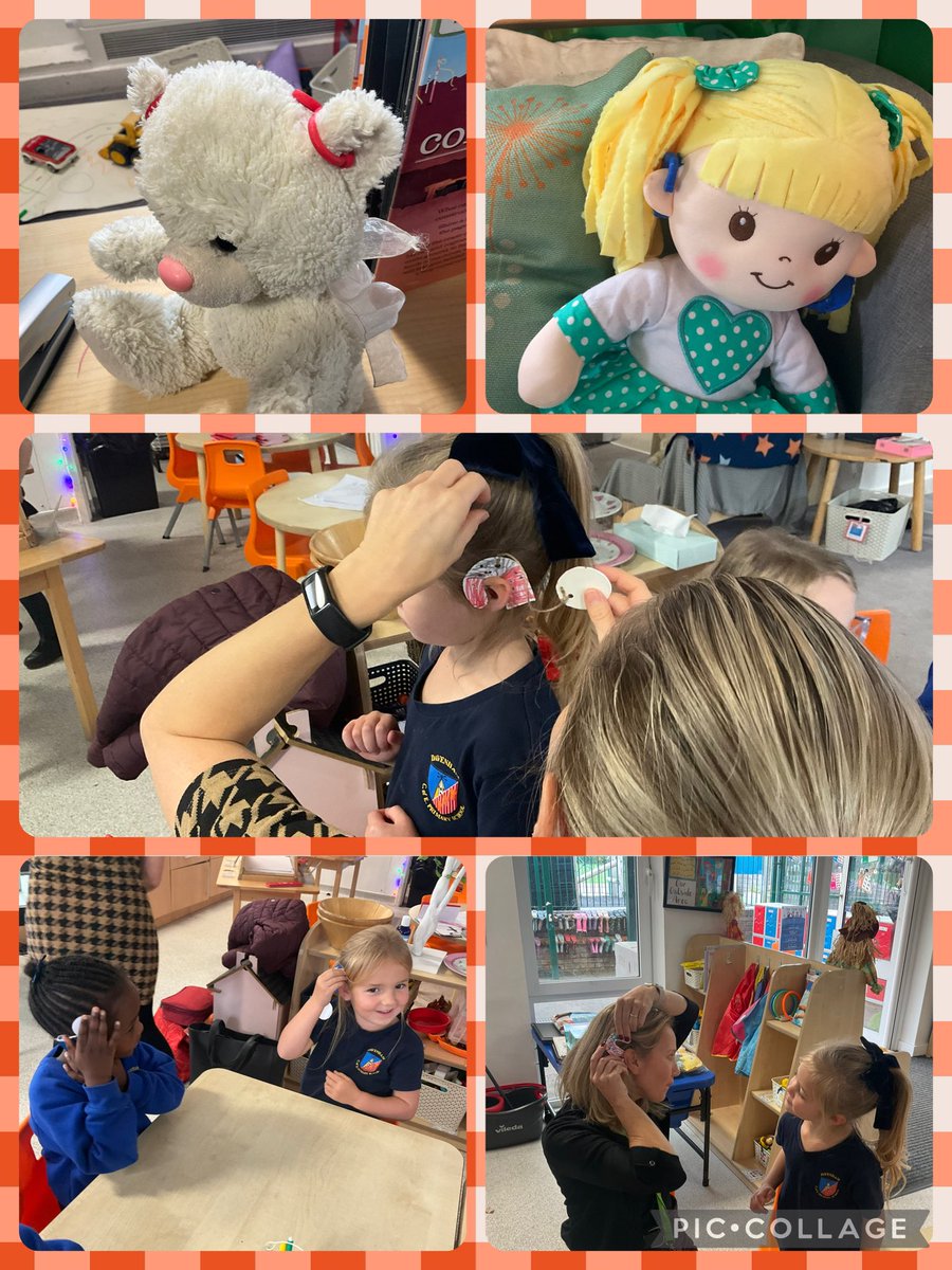EYFS had a mystery guest today. We learnt all about what it would feel like if we were deaf. Then we made our very own  cochlear implant to try out. 🥰