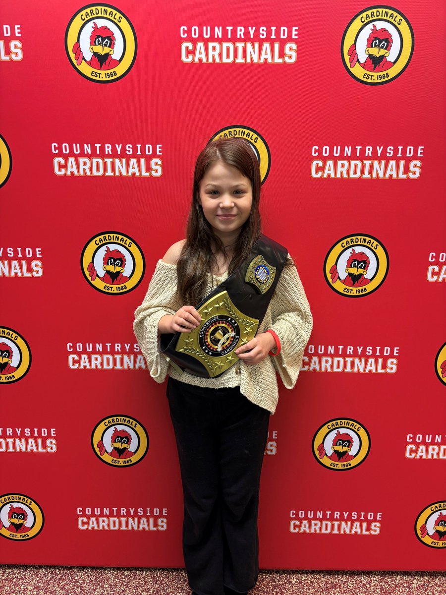 CS_Cardinal's tweet image. It&apos;s always awesome to start a Monday with CHAMPIONS at our school!