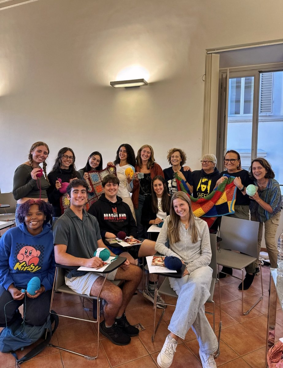 At the start of October, ISI Florence teamed up with Sheep Italia to crochet colorful granny squares that will become blankets for unhoused people across Italy. We’re grateful for all that Italy gives to our students, and we’re honored to give something back.
#communityengagment