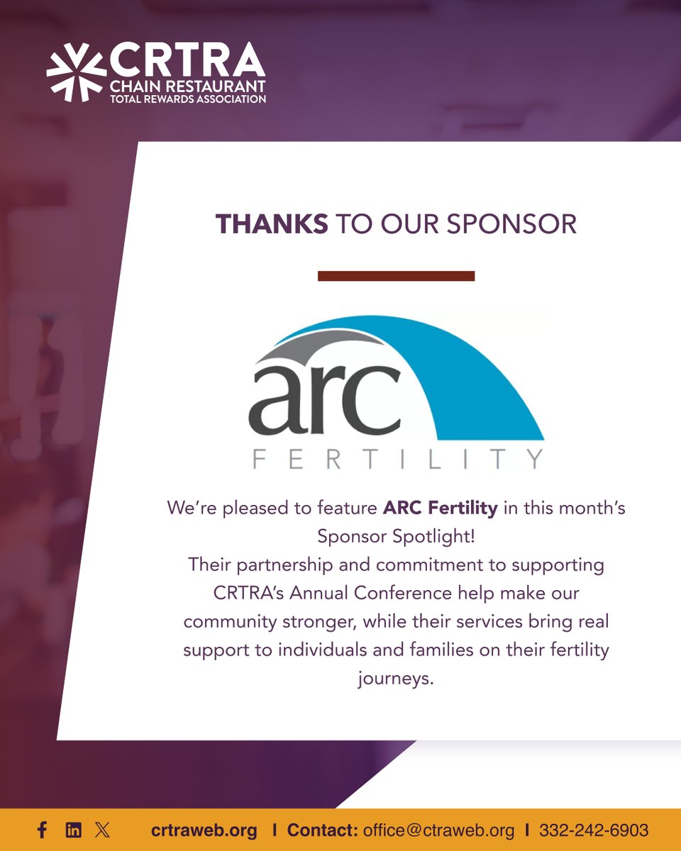Learn more about <a href="/ARCFertility/">ARC Fertility</a> here: arcfertility.com