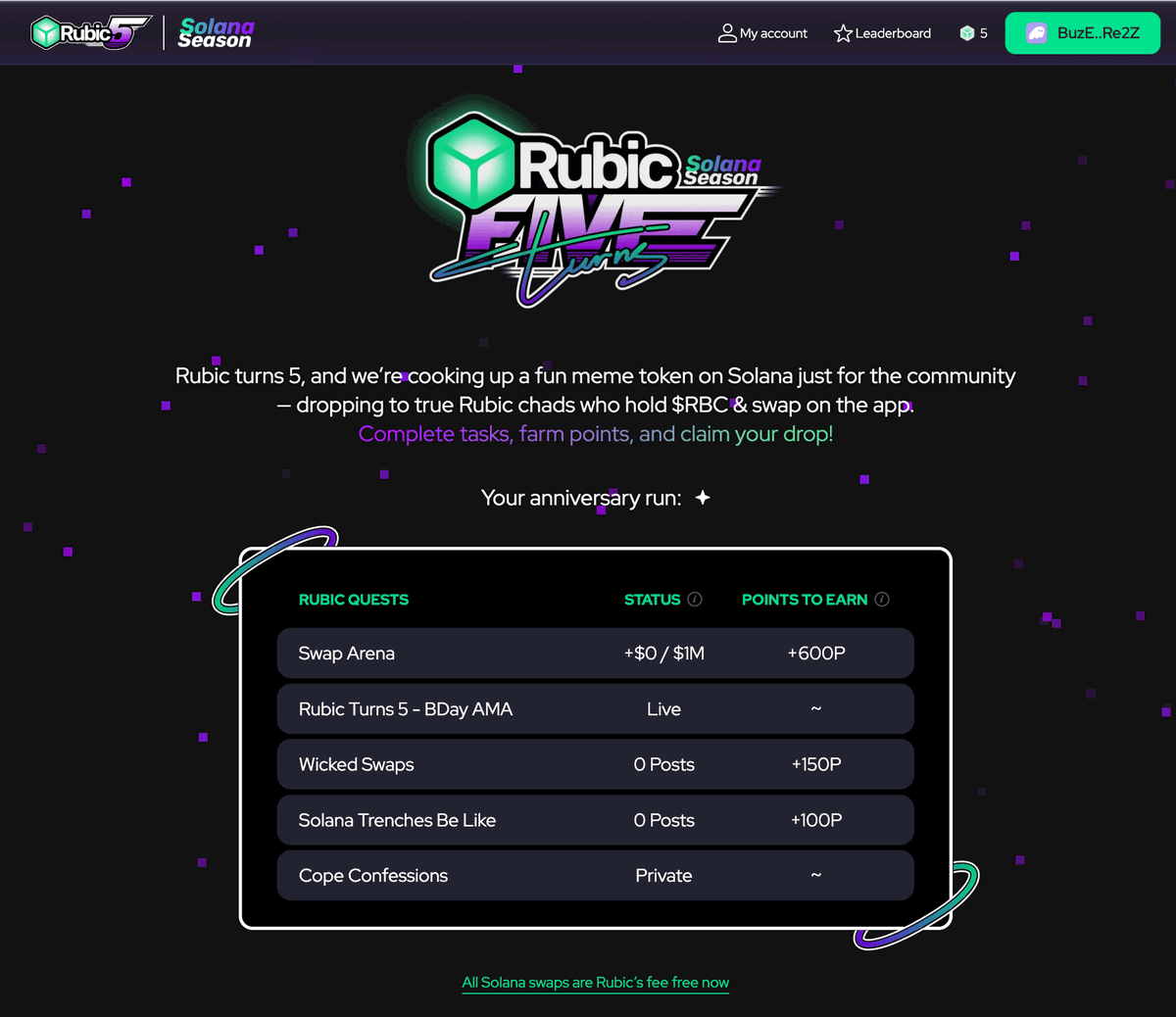 AlhajiDeFi5170's tweet photo. 😂 Mondays don’t hit the same when you’re farming memes and swaps on @CryptoRubic — they hit better.

Solana swaps, meme drops, and $FUN loading… this is the kind of grind Web3 was made for 🚀

Counting down till the drop 👀
#Rubic #Web3 #DeFi #FUNdrop #Solana https://t.co/TGtiNWxwtq