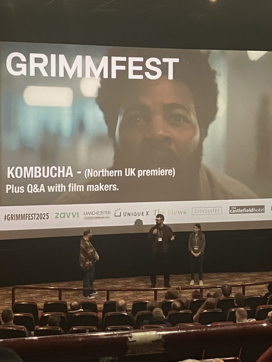 squareeyedgeek's tweet photo. Had the best time at my first #Grimmfest! Caught up with some wonderful people, saw lots of brilliant films (everyone needs to go see Rabbit Trap), and had some great nights out! Thank you team @grimmfest for being so welcoming and for putting on such an amazing array of films… https://t.co/85s1zzOX36
