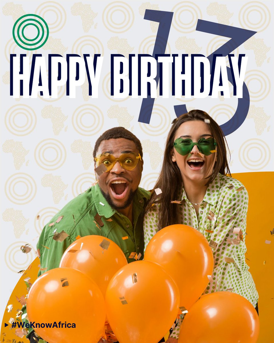 ACG is 13. Thank you, Africa. This month we share work, people, and lessons. 

#WeKnowAfrica