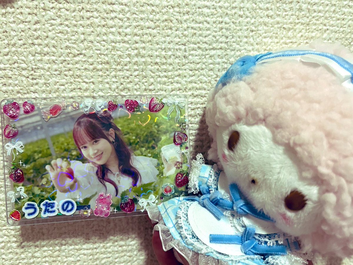 バーイベうーぽいピアノちゃん
と
いちごうー🍓

;   ̫  ;  ♡ｶﾜｲｲ