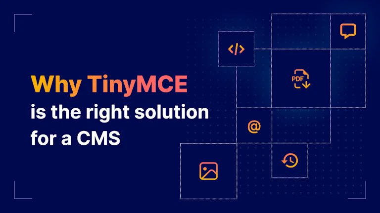 joinTiny's tweet image. Time to talk TinyMCE! ✨
Guess what? Not all editors can handle CMS-level scale.

Good news is that TinyMCE can. WE are built for performance, security, and smooth editing from day one.

See why leading CMS platforms trust it: tiny.cloud/blog/why-tinym…

#TinyMCE #RichTextEditor…