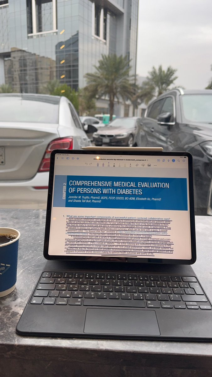 💉 المناوبة الخامسة في زمالة السكري – 
مدينة الملك فهد الطبية . 
King Fahad Medical City 🏥

أتممت المناوبة الخامسة (First On-Call) والتي تستمر لمدة أسبوع كامل ولمدة 24 ساعة يوميًا ضمن برنامج زمالة السكري في مدينة الملك فهد الطبية :  أسبوع جديد مليء بالتنوع السريري، التعليم